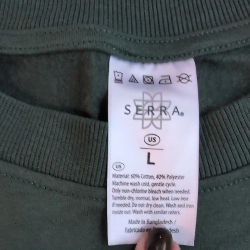 Serra Green Sweatshirt - Picture 2 of 3